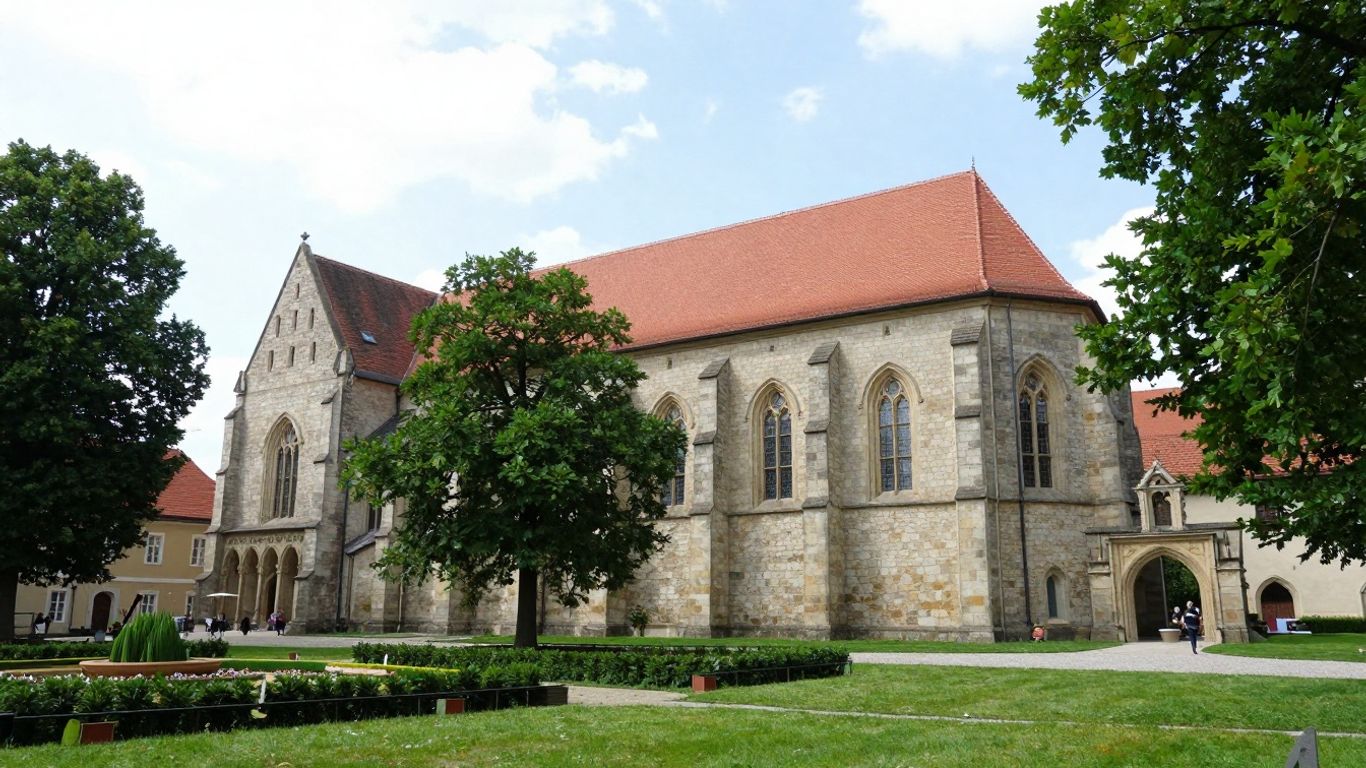 Kloster Walkenried mit grüner Umgebung