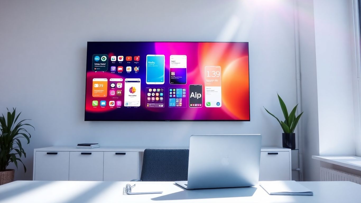 Zoho App Creator pricing overview with app interfaces.