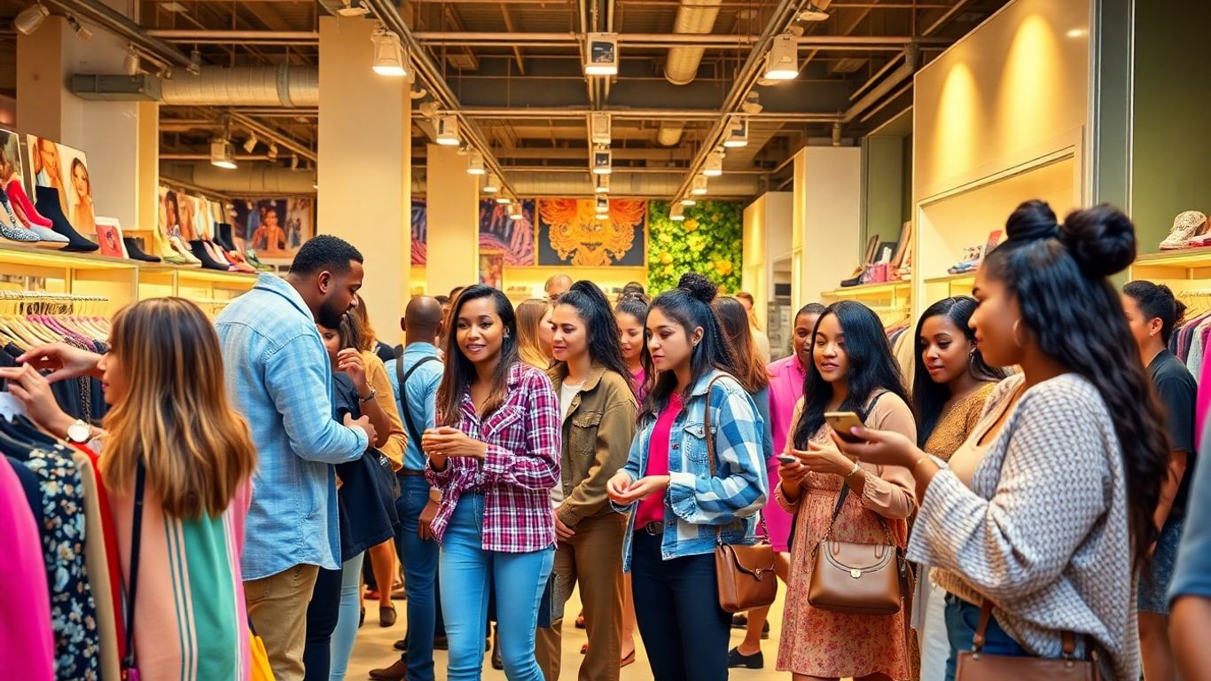 Fashion community browsing and sharing styles online.