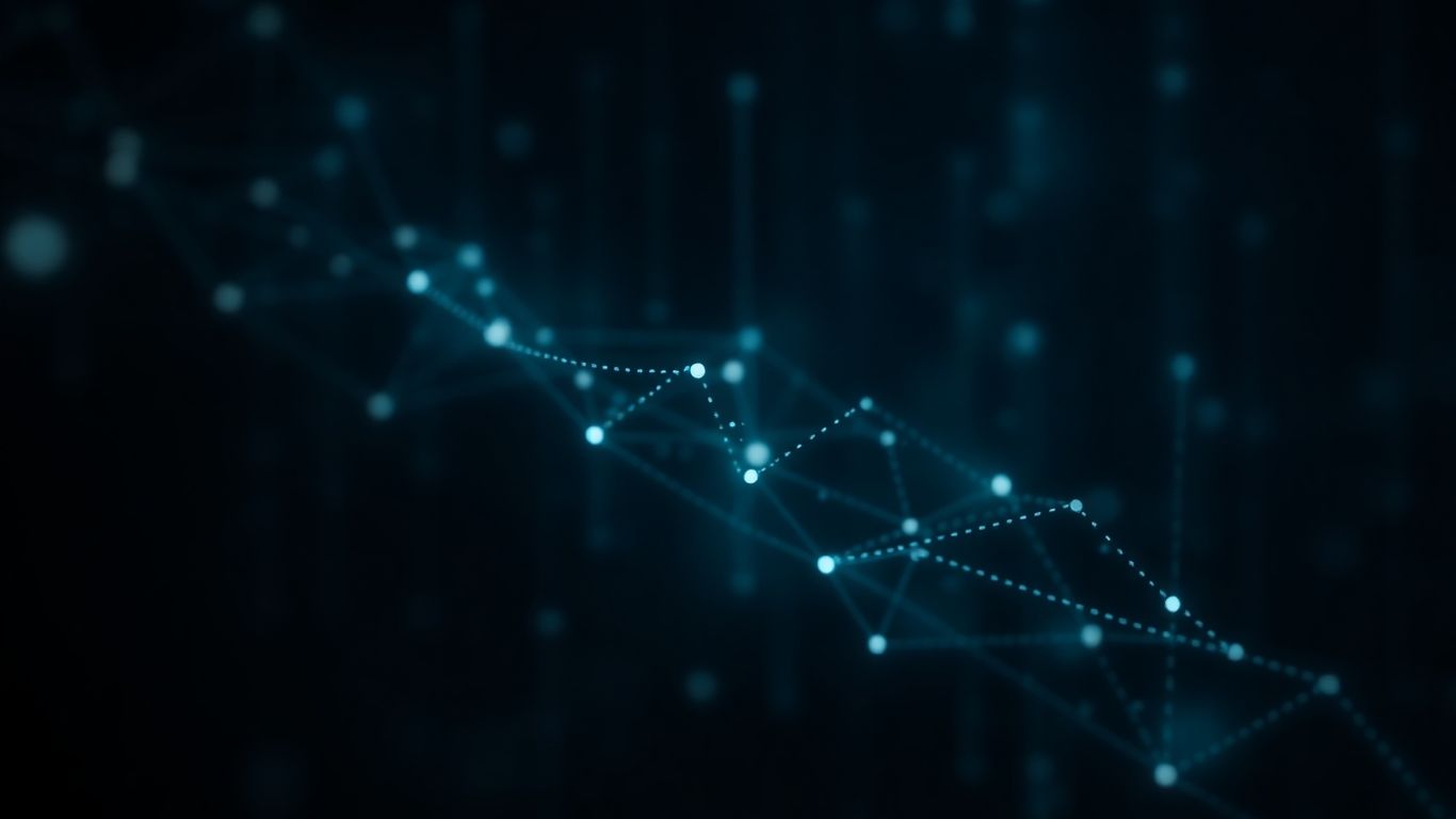 ภาพแสดงการไหลของข้อมูลดิจิทัลในเครือข่าย