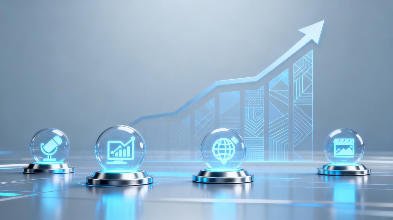 AI marketing software interface for home services businesses.