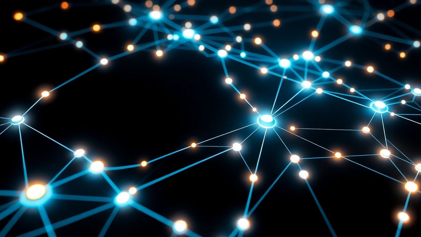 Interconnected digital pathways and nodes