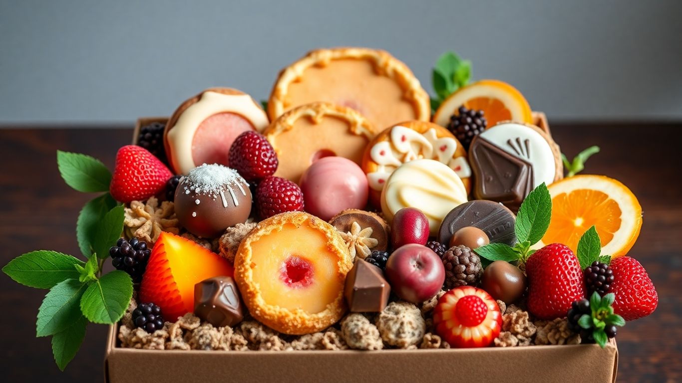 กล่องขนมสุดหรู จัดเต็มความอร่อย