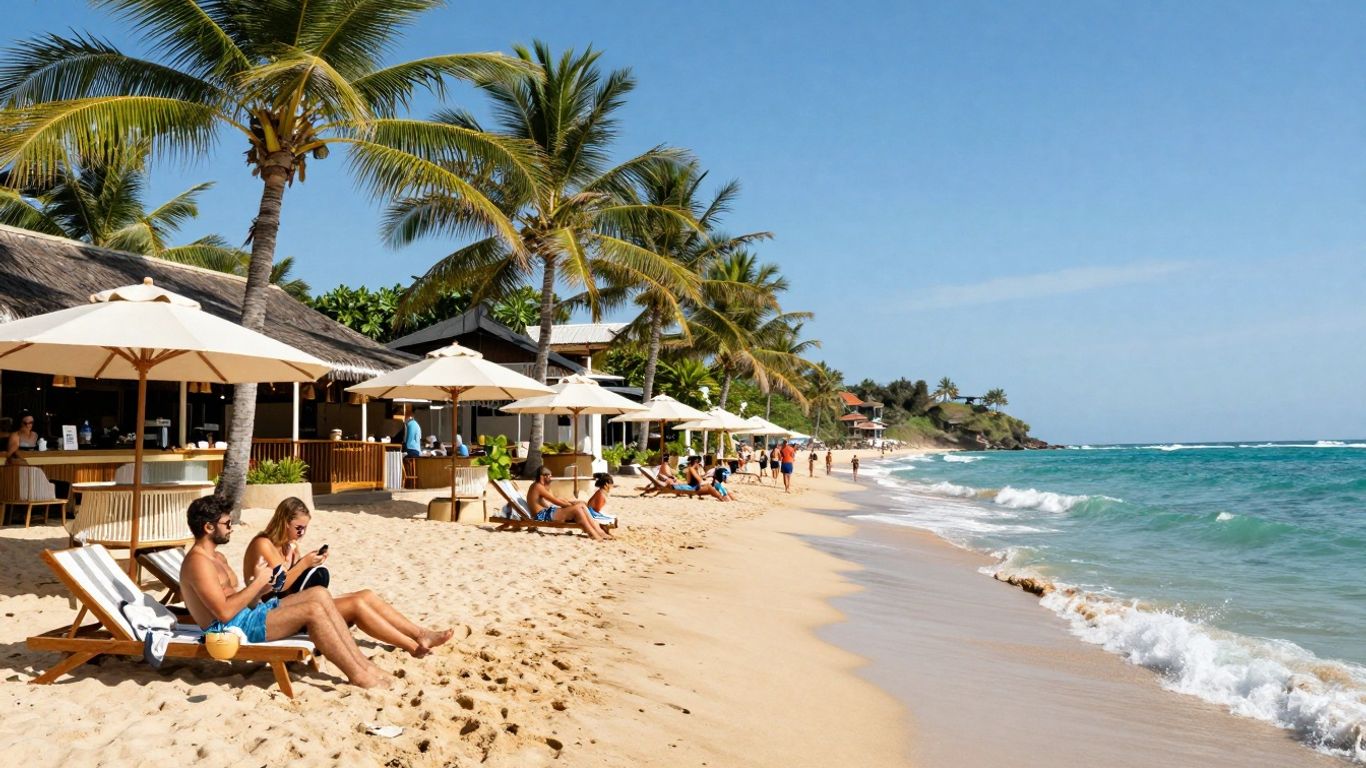 Canggu surf beach meets Seminyak beach club scene