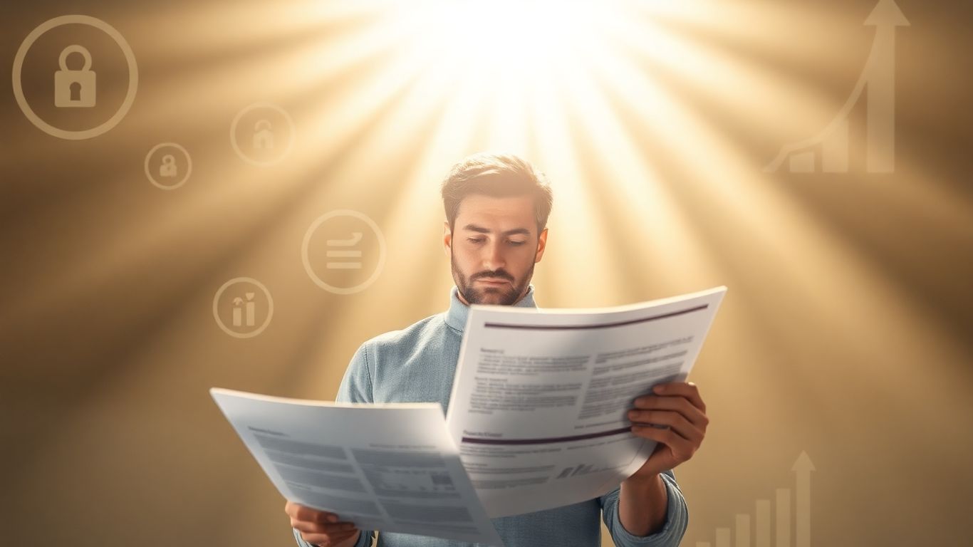 Persona ajustando capitales asegurados para tranquilidad financiera.