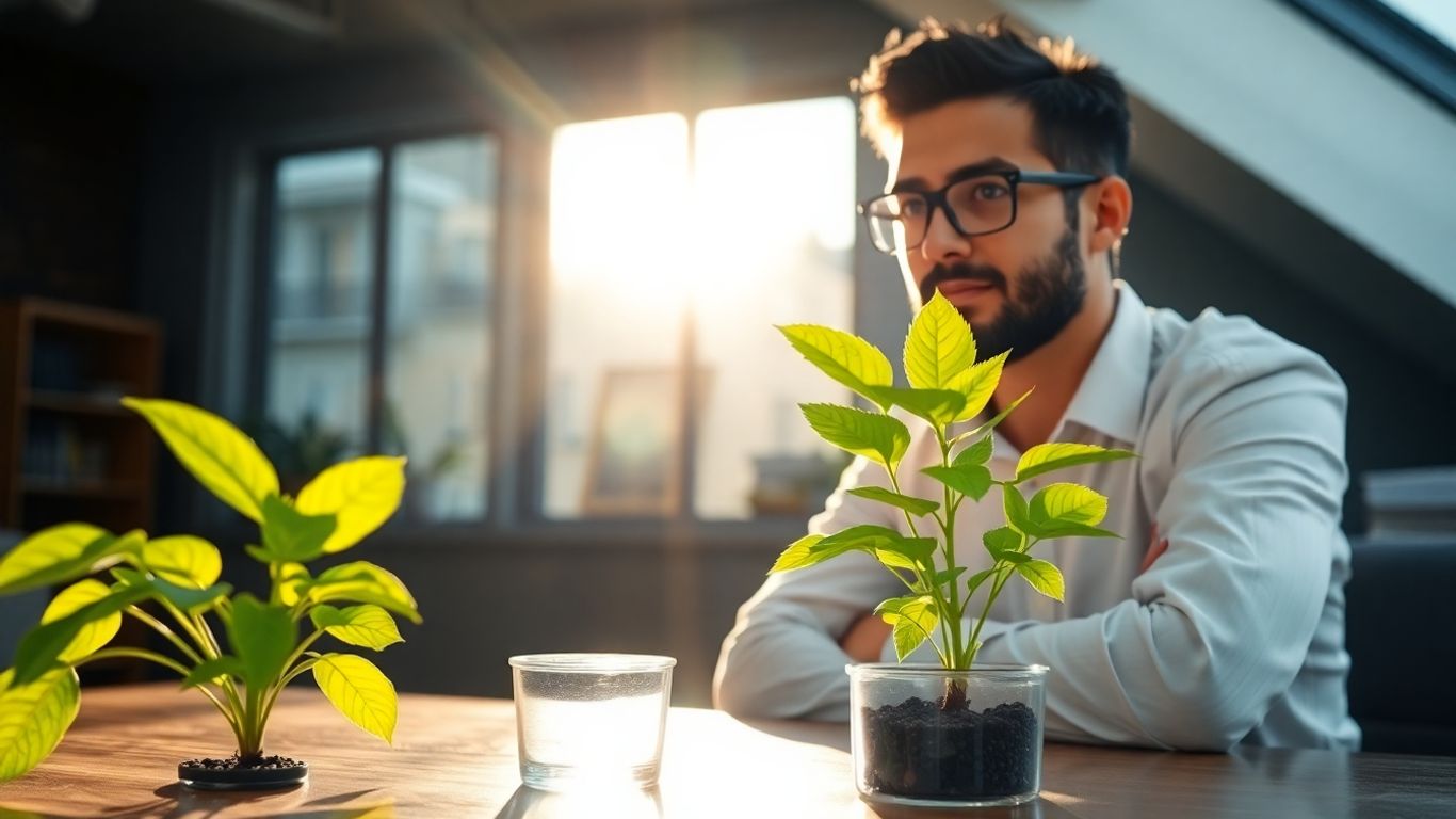 Business growth and financial well-being concept.