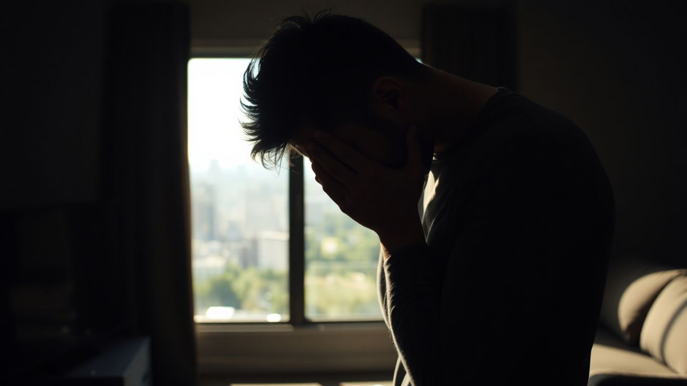 Person experiencing emotional distress in Sandy Springs.