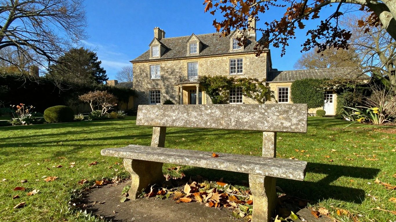 Estate planning concepts visualized through a peaceful, natural setting.