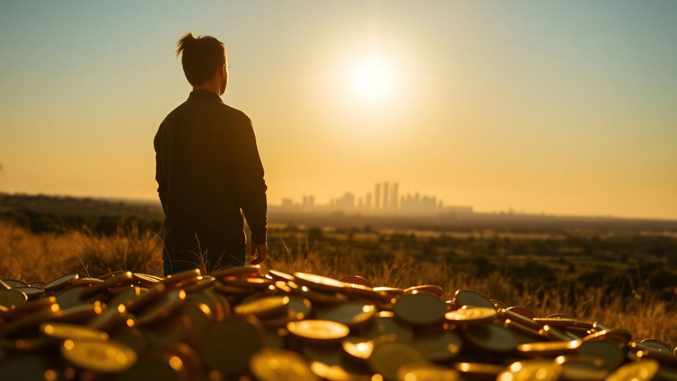 Australian financial growth and tax implications visual.