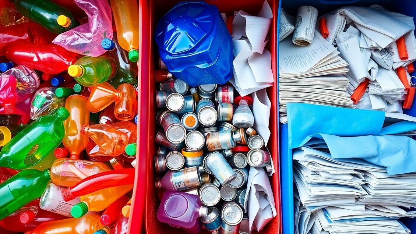 Sortare deseuri reciclabile in Romania