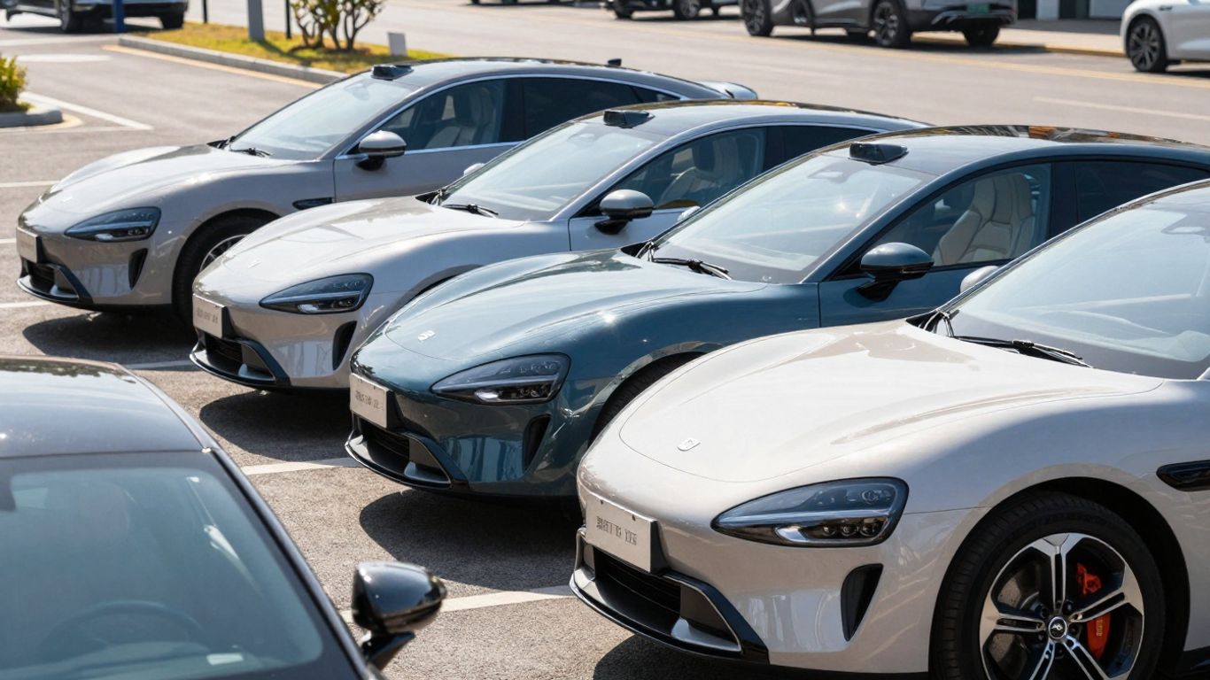 Used electric cars ready for purchase in 2025.