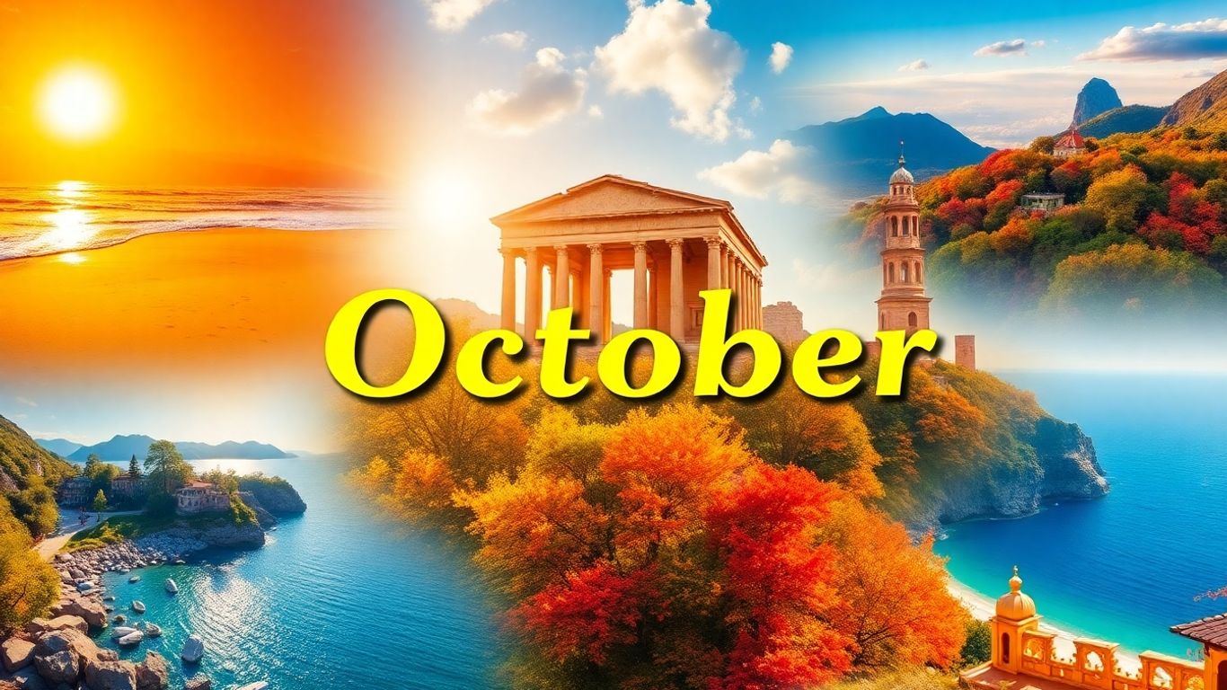 Iconic landmarks and natural wonders for October travel.