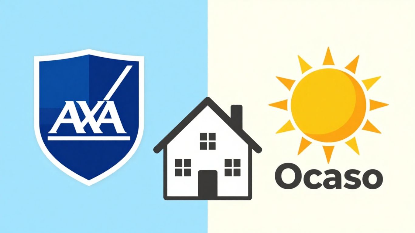Comparativa de seguros de hogar Axa y Ocaso.