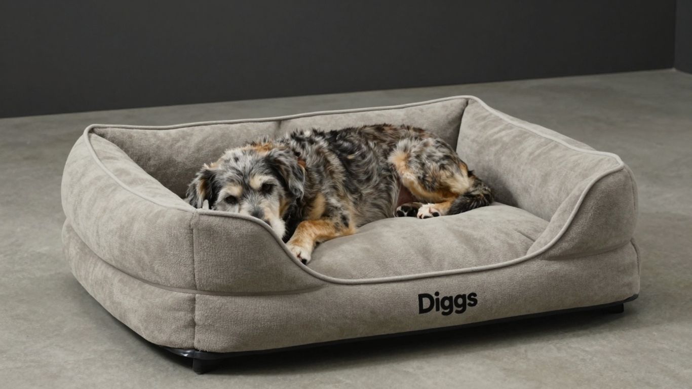 Diggs Snooz Dog Bed for senior dogs
