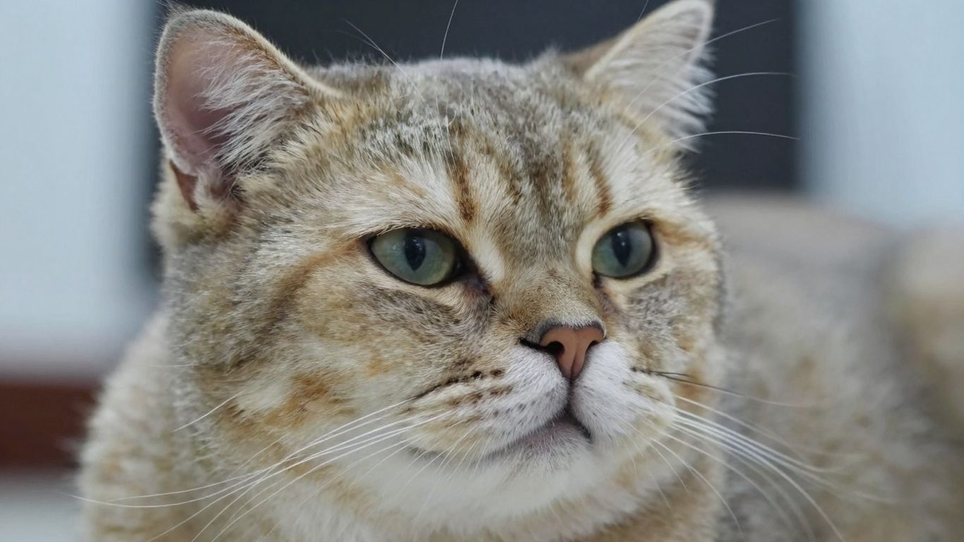 Kattengezicht met hoge bloeddruk