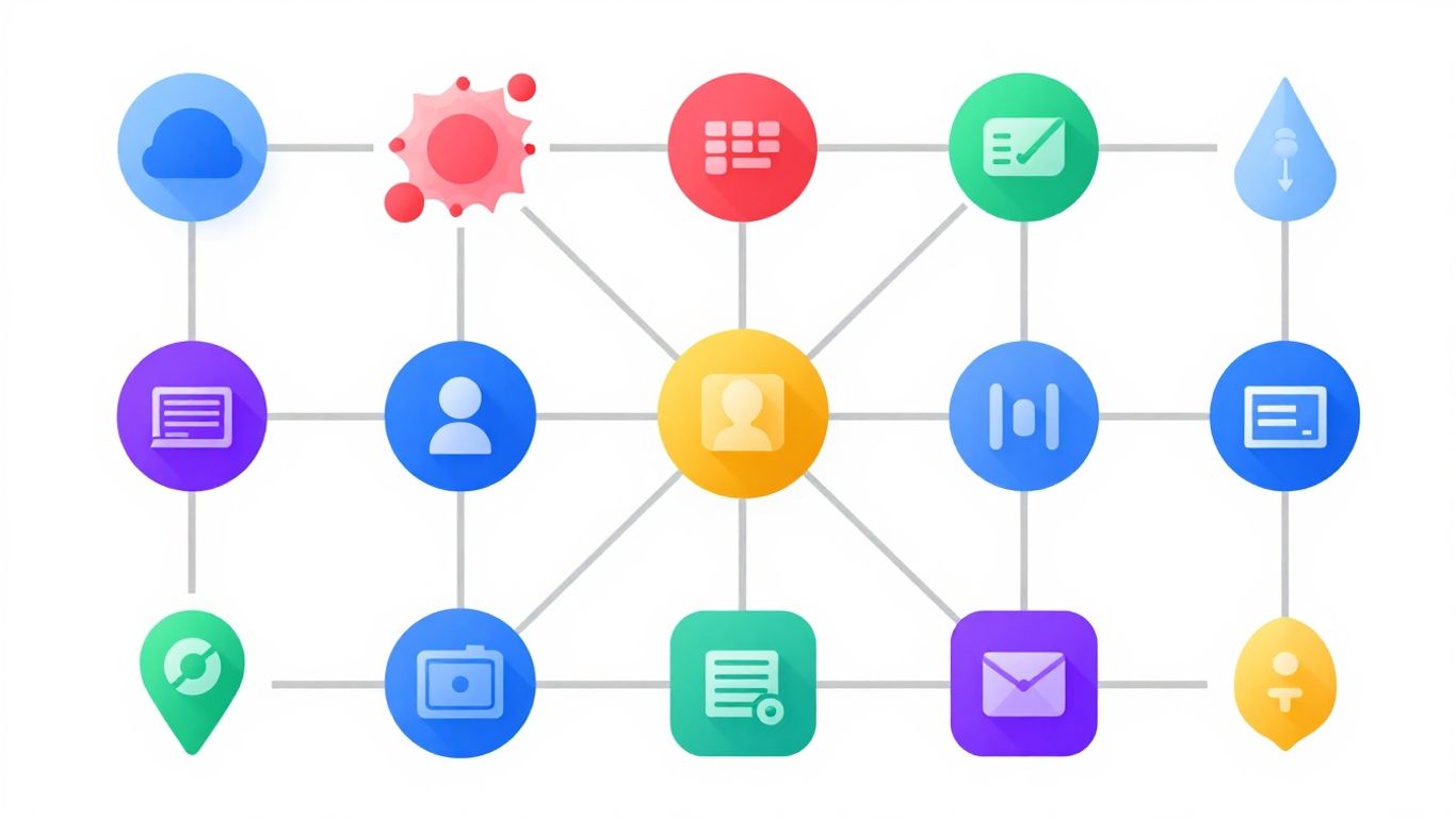 Infographic of n8n workflow automation