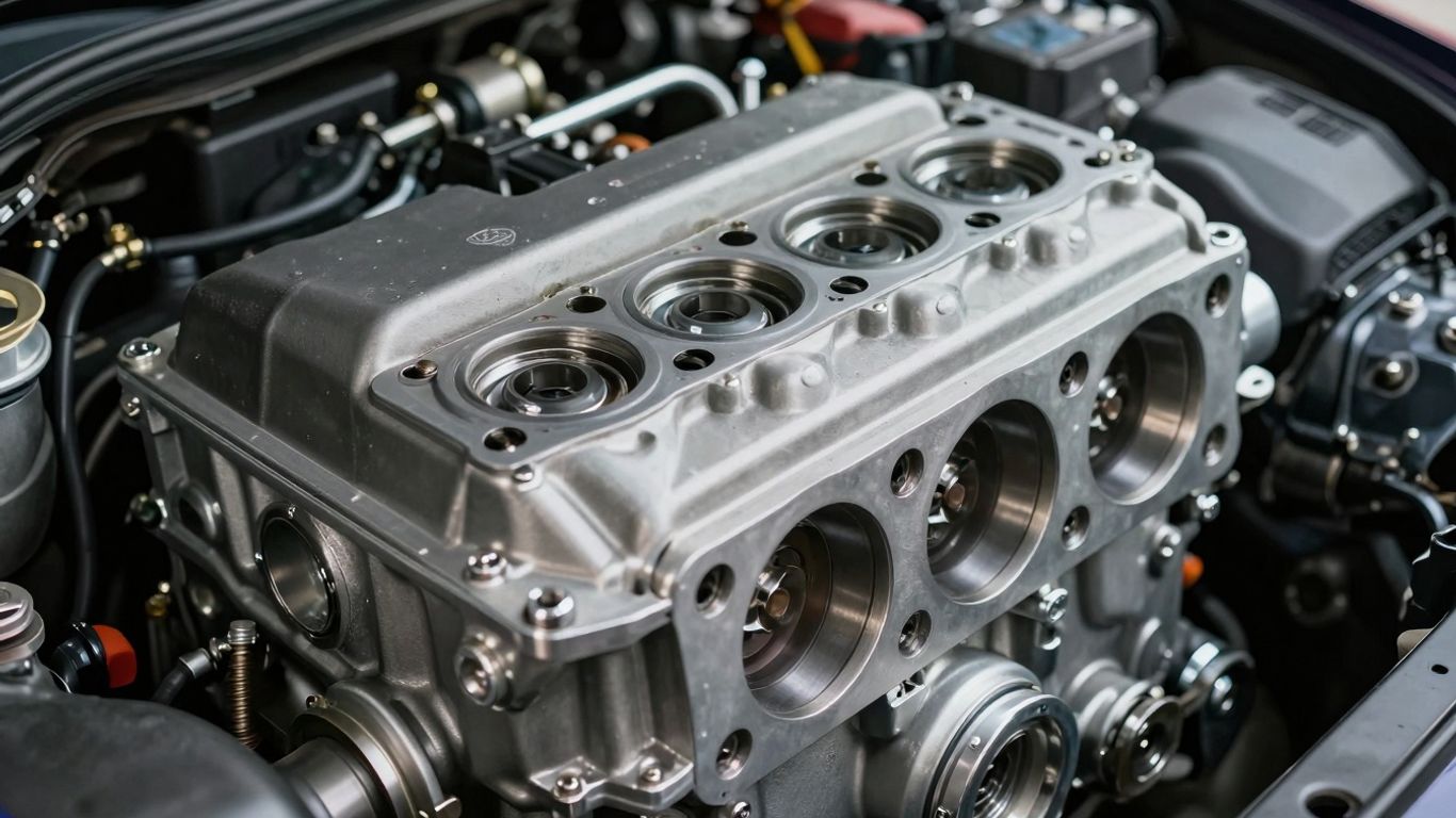 Subaru Boxer engine head gasket area