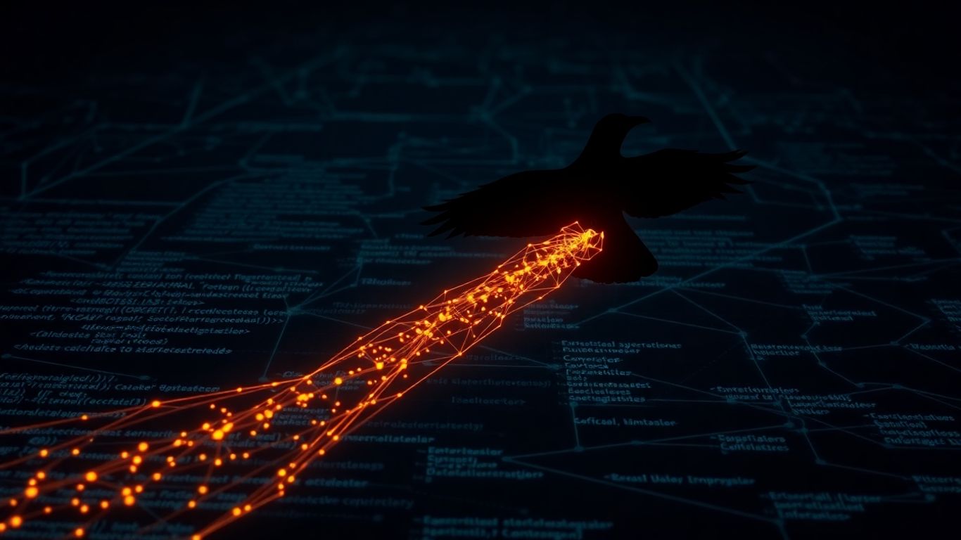 Raven malware attacking compromised npm packages, stealing developer secrets.