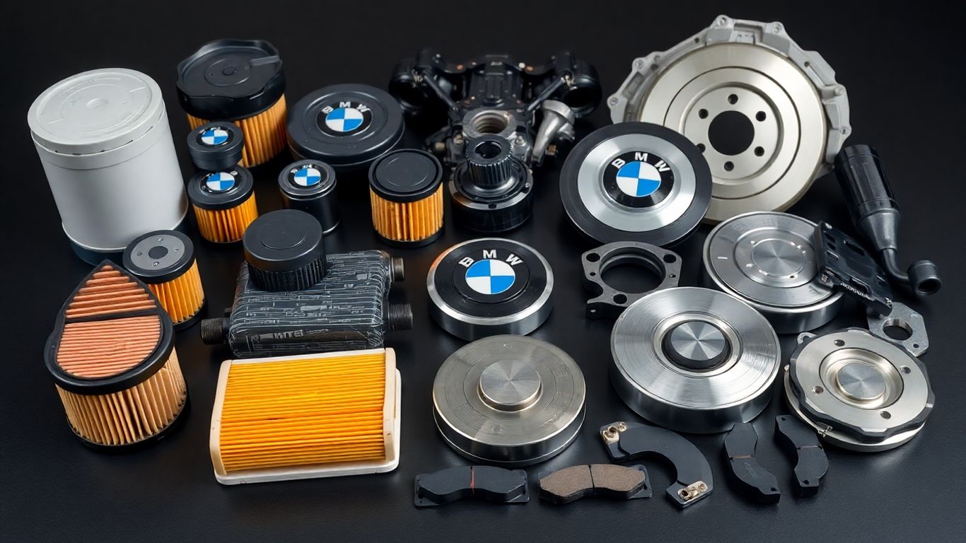 BMW spare parts collection