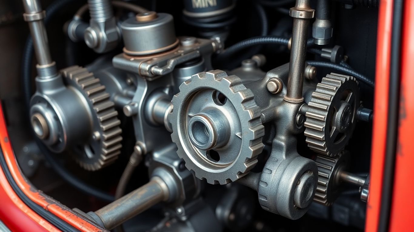 Classic Mini gearbox and transmission