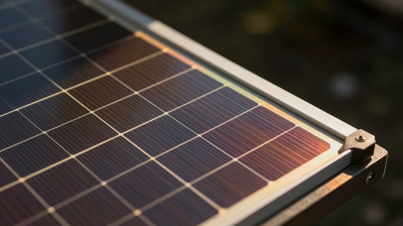 Film solaire mince avec couleurs vives et rendement amélioré.