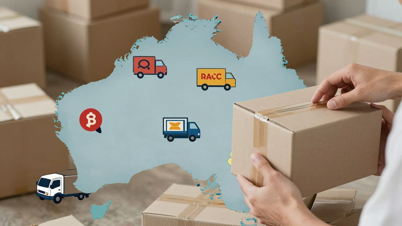 Online selling and logistics in Australia.