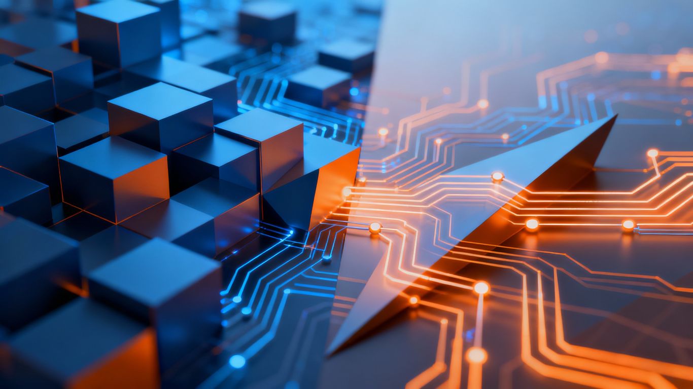 Ethereum blockchain technology debate visual