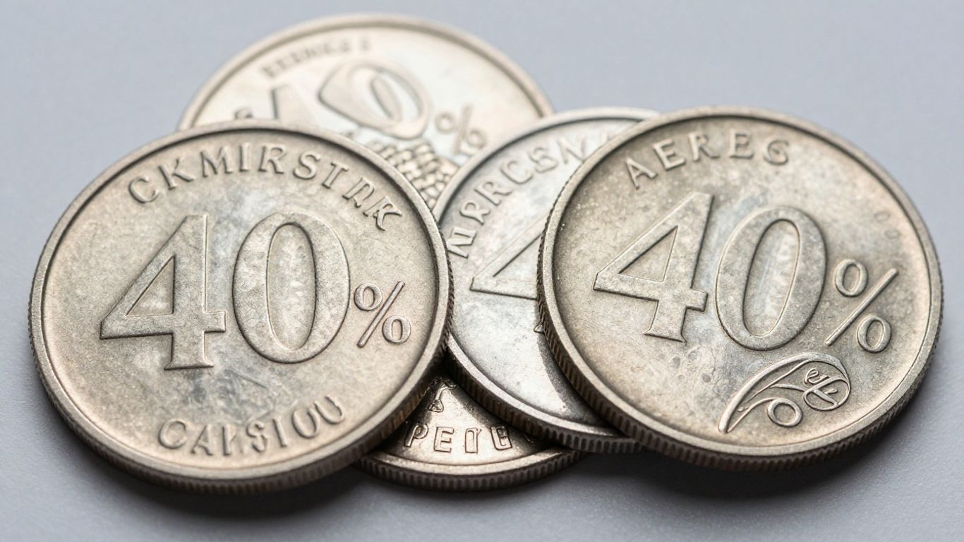 Collection of 40 percent silver coins