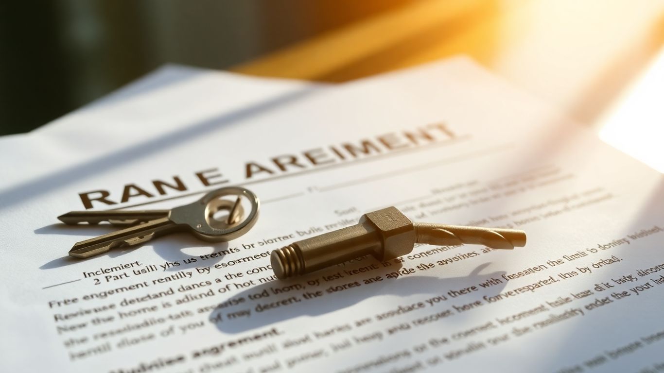 Llave sobre contrato de alquiler