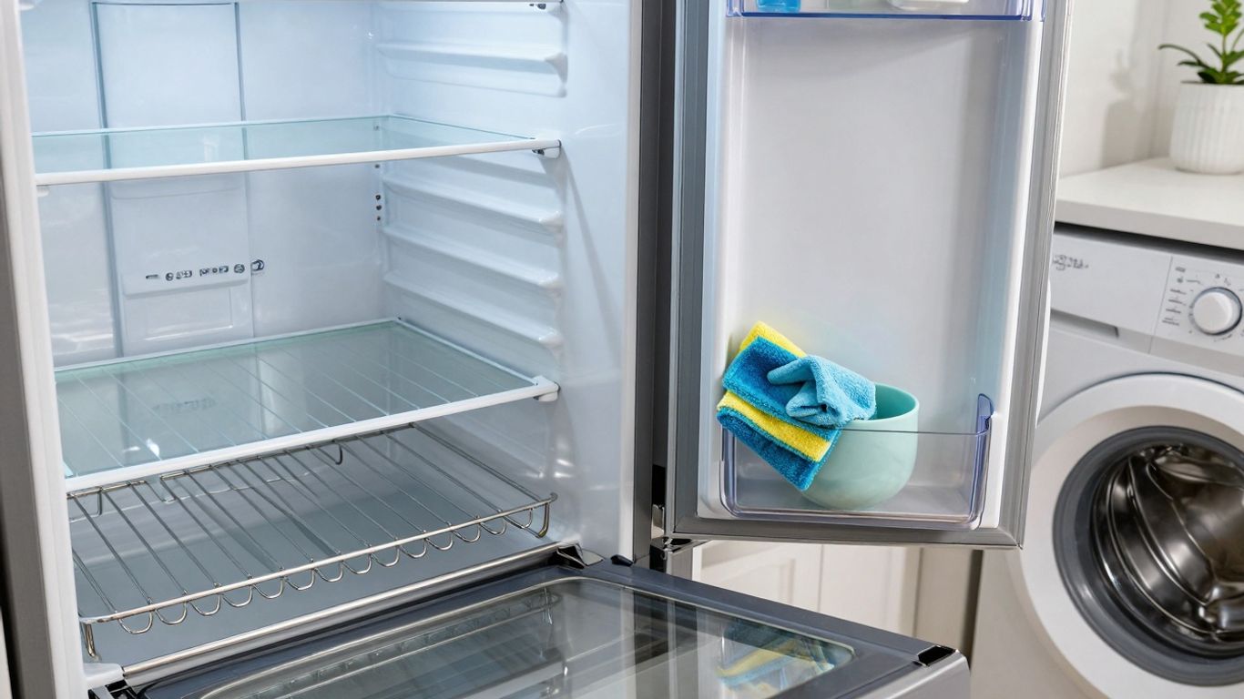 Sparkling clean kitchen appliances after end of tenancy cleaning.