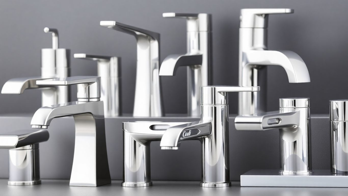 Modern bathroom mixer taps for sale