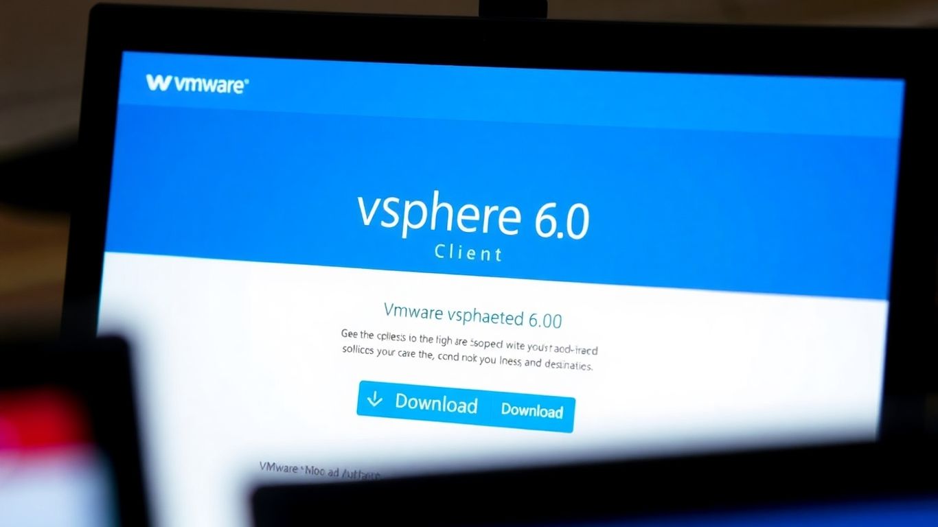 Finding the Official vSphere 6.0 Client Download Link