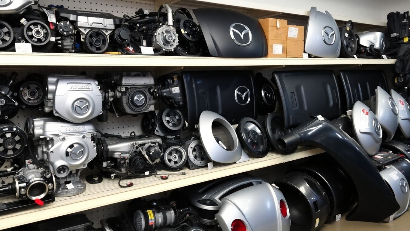 Mazda auto parts in Tasmania