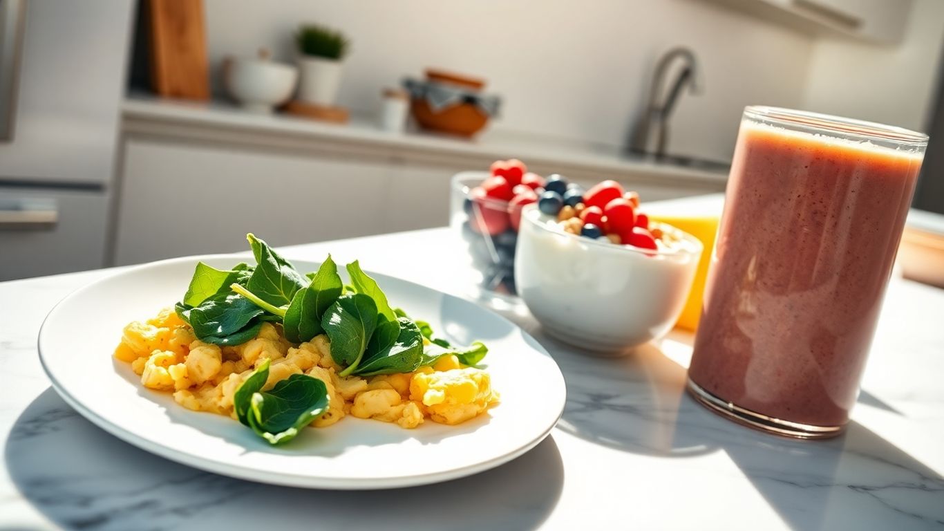 High protein breakfast foods for all-day energy.