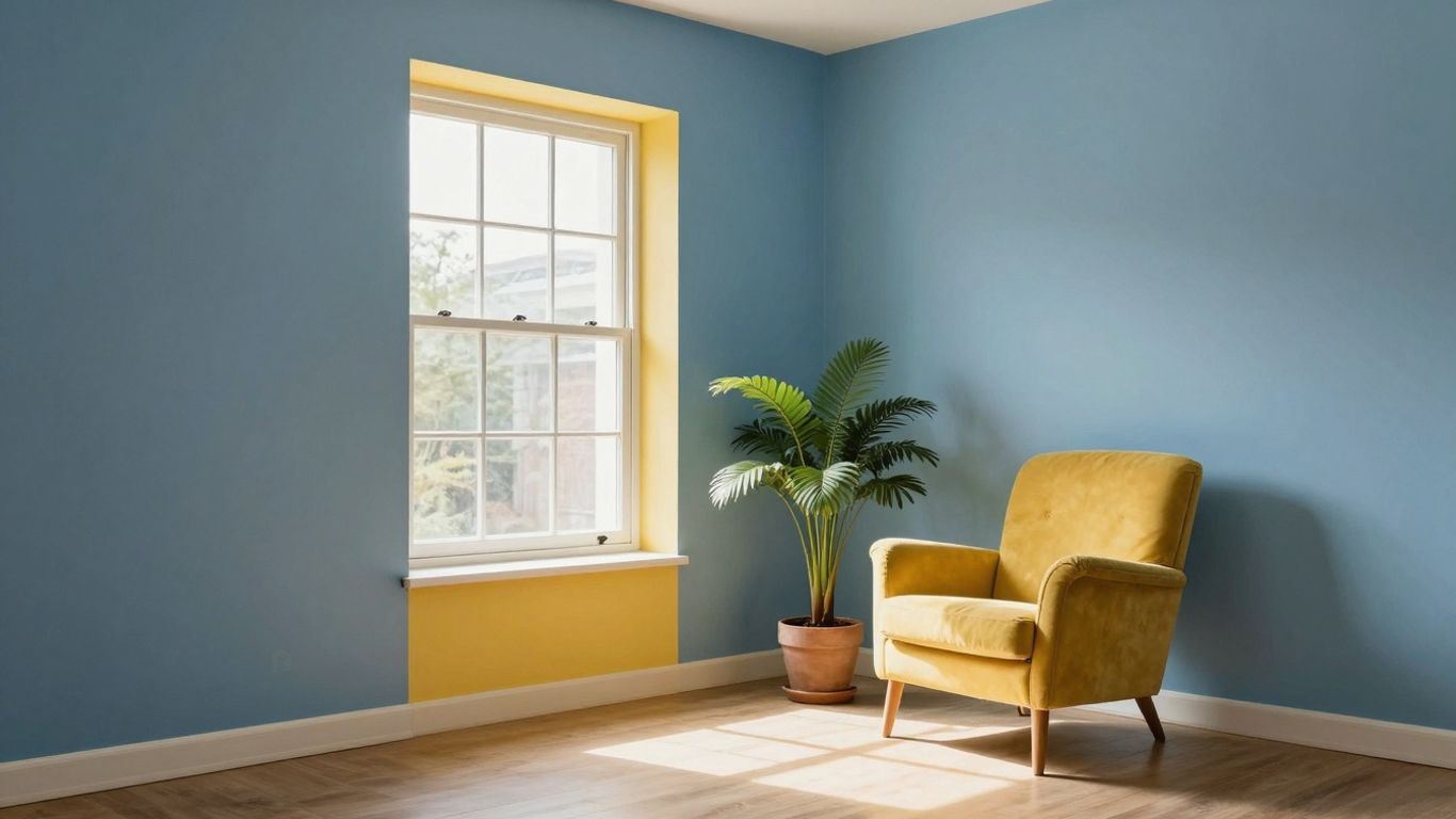 Roata culorilor și interioare colorate