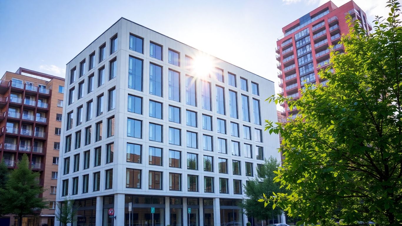 Moderne Hotels in der nachhaltigen Bahnstadt