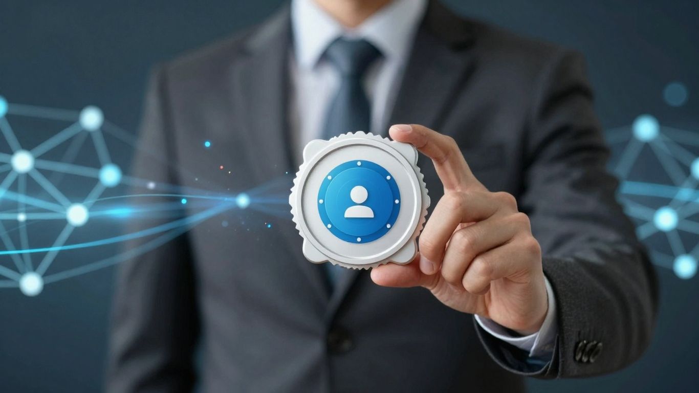 CISSP certification badge and professional achievement