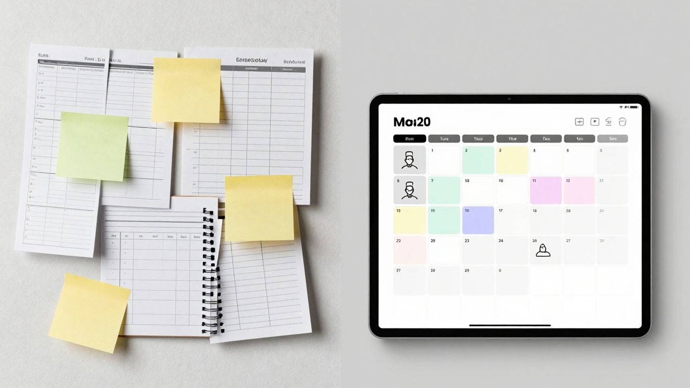 HVAC scheduling software problems and solutions comparison.