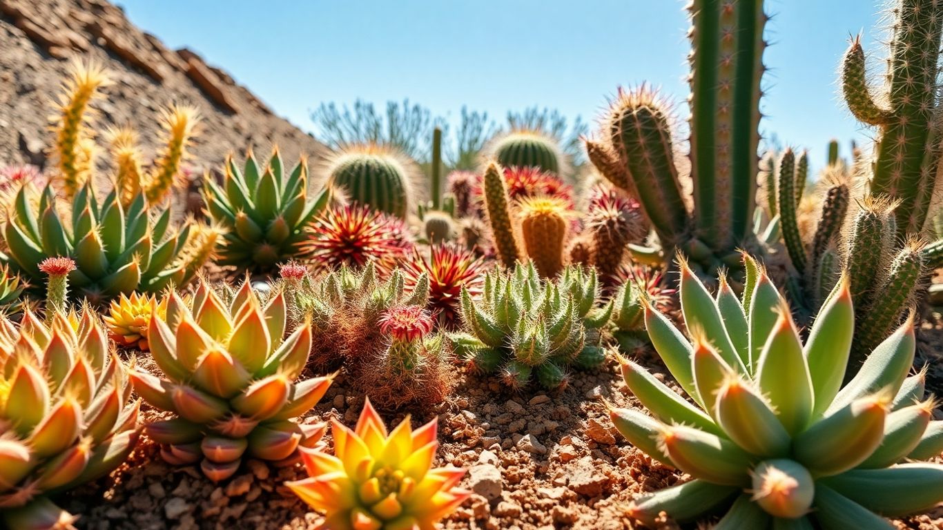 Plantas resistentes à seca em Portugal com sol e pouca água.