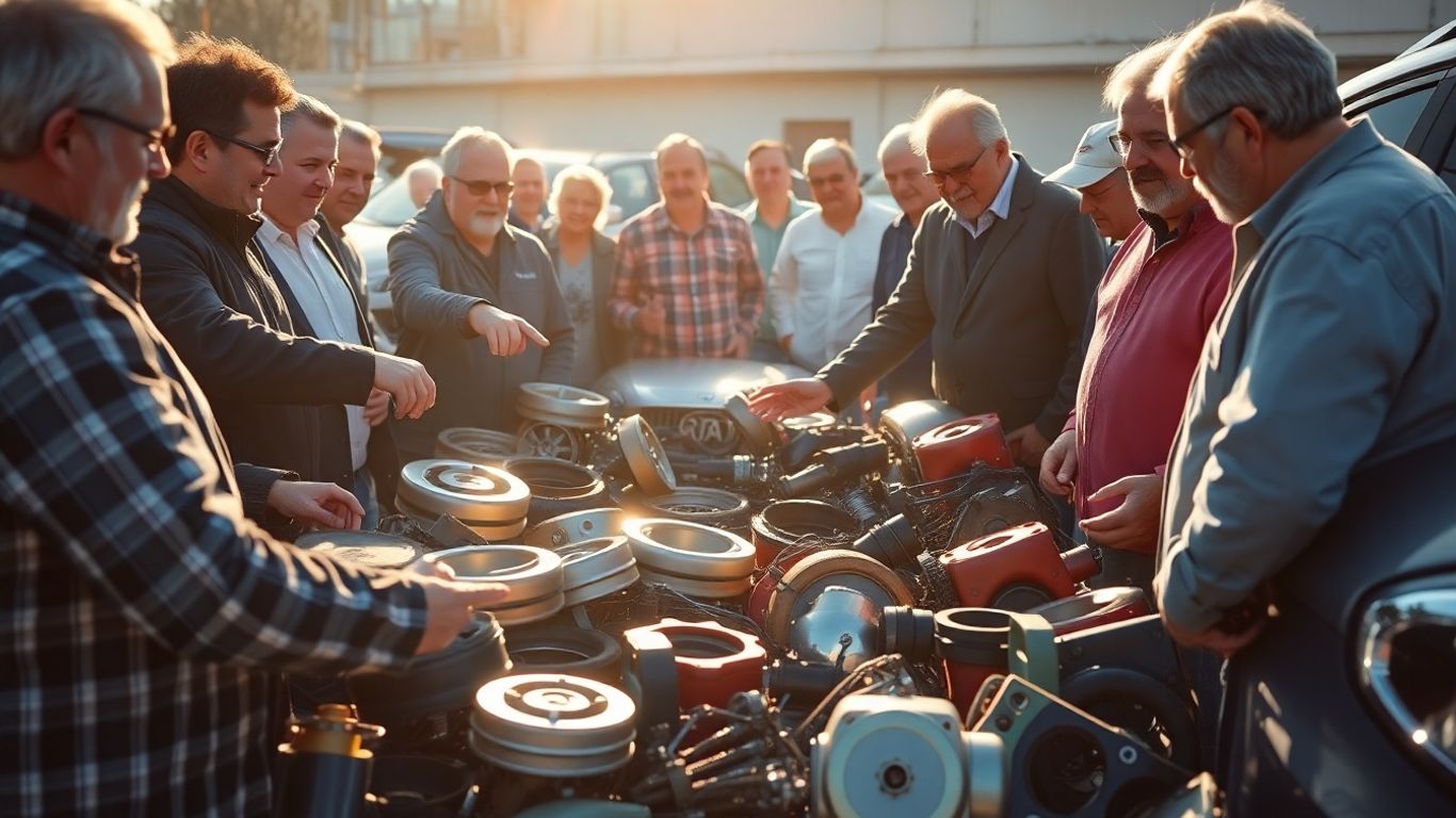 Kia owners discussing spare car parts