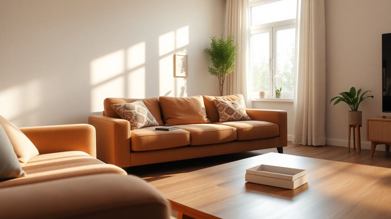 Casa segura y acogedora con luz solar.