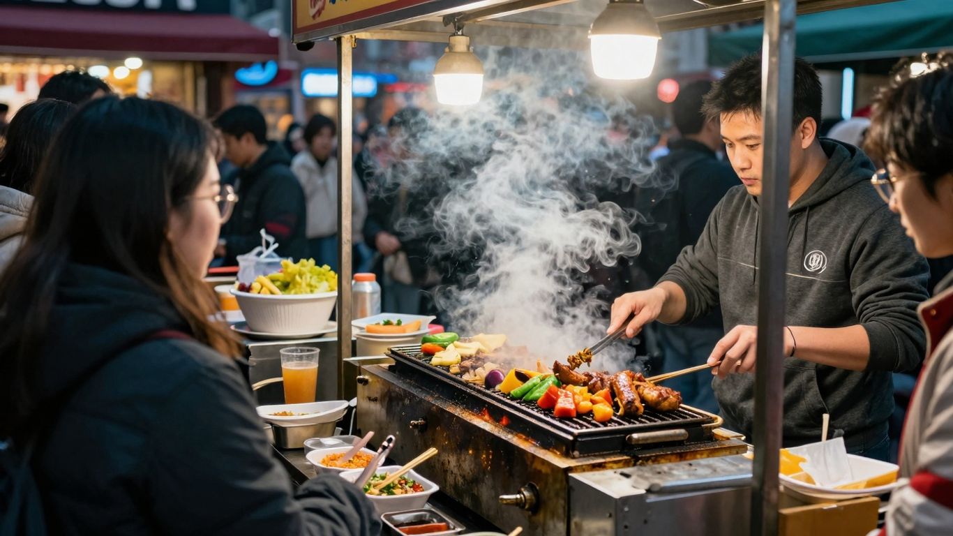 București, mâncare stradală, experiență culinară, oraș, cultură