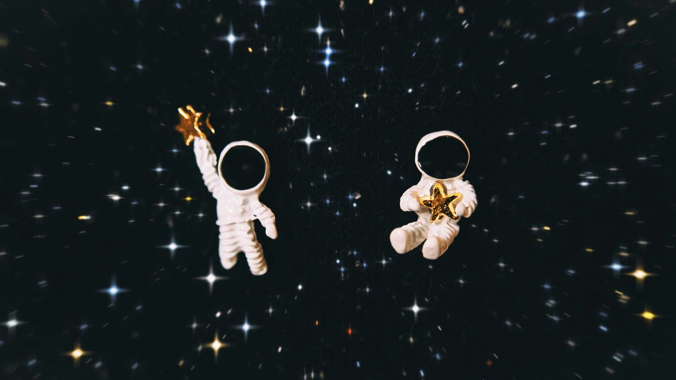 white and brown elephant figurine