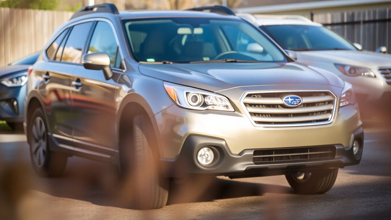 Subaru Outback vehicle parked outdoors