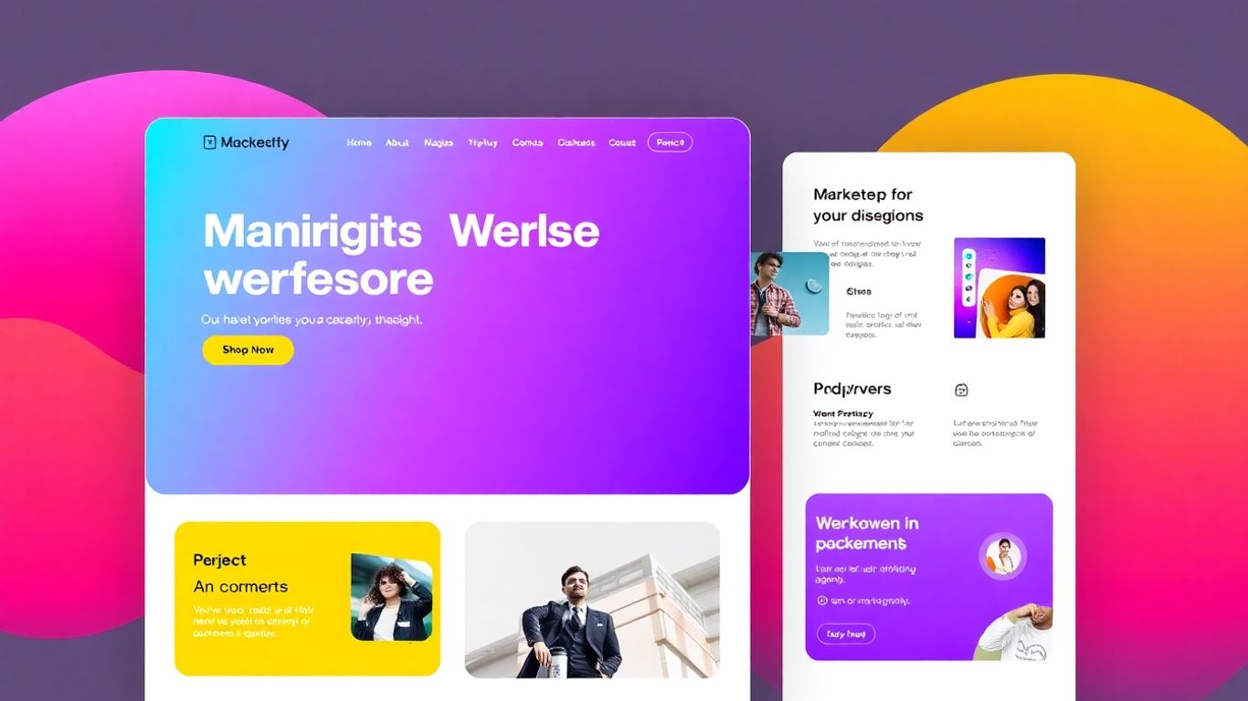 Modern marketing agency website design trends