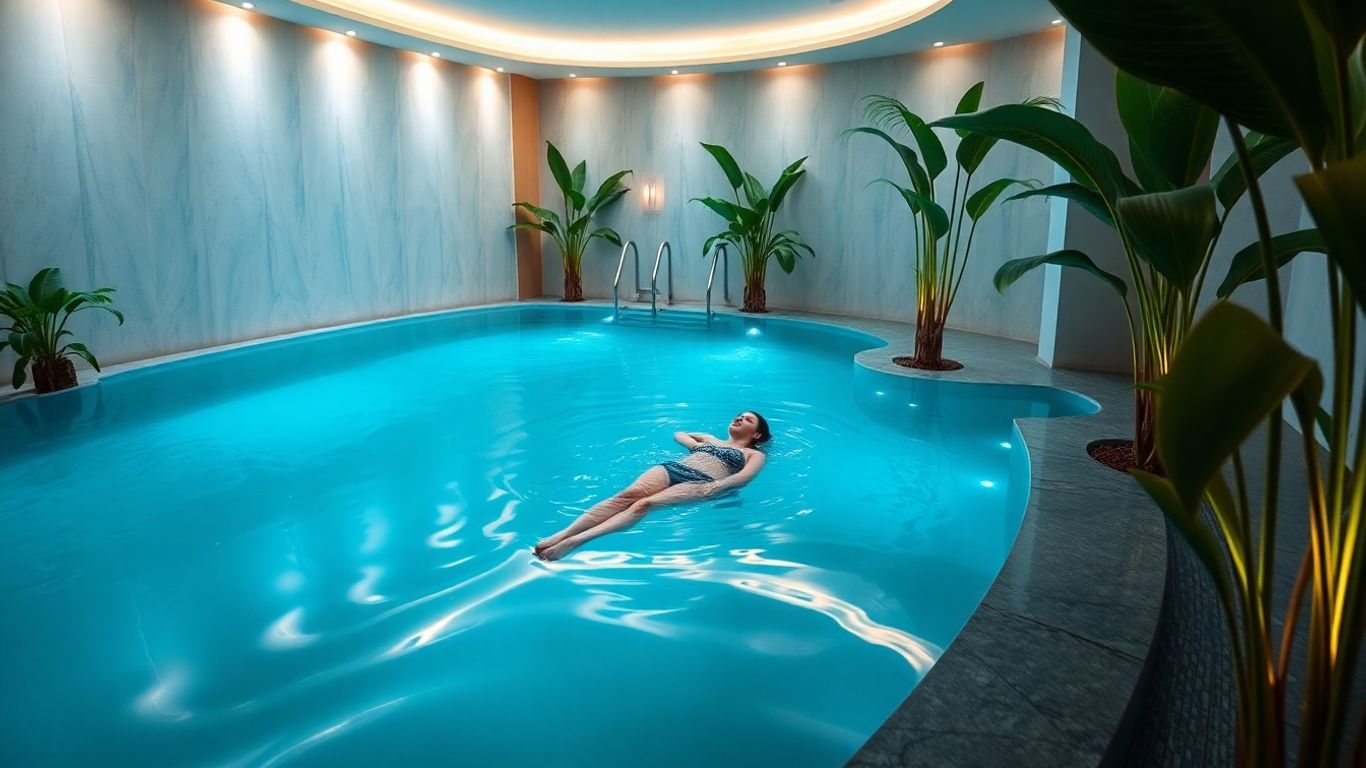Blue Lagoon Float and Spa relaxation pool
