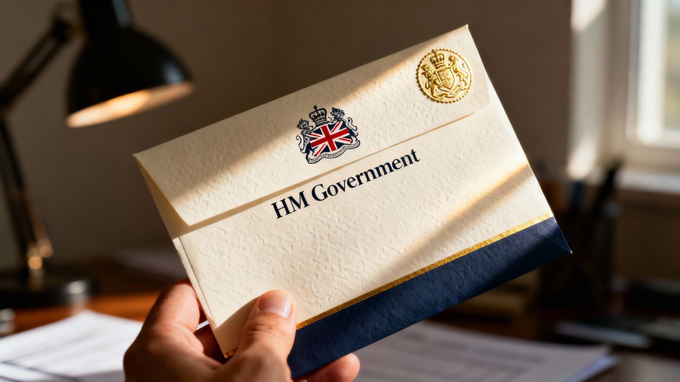 UK government envelope for lasting power of attorney forms.