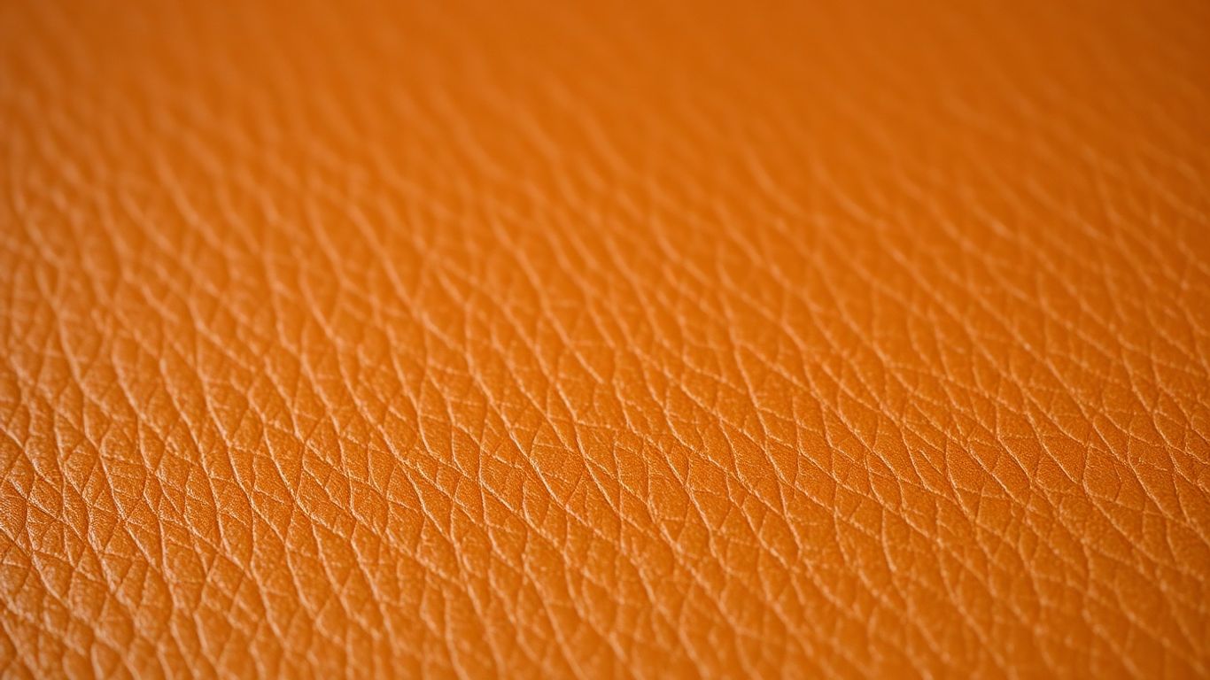 Echtes Leder: Schnittkanten und Materialbeschaffenheit im Detail