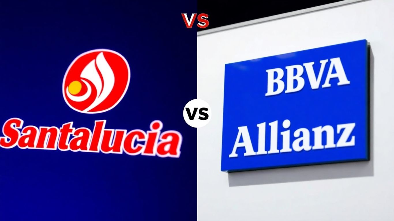 Comparativa de seguros Santalucía y BBVA Allianz