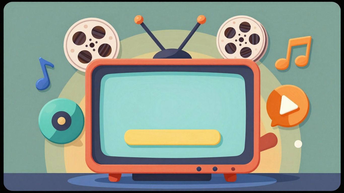 DIRECTV Entertainment Package fun and games illustration